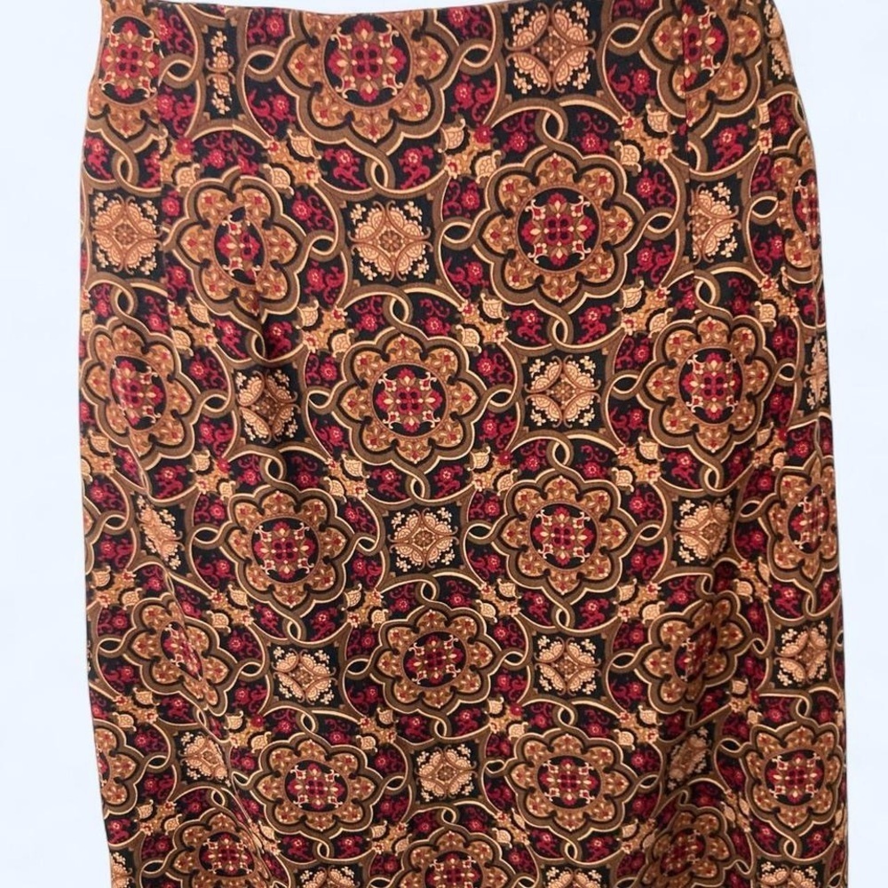 Cristopher Banks midi paisley like stretch skirt 14